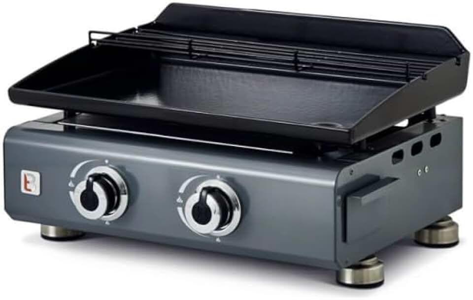 Favex - Silvia II G - plaque 52x34 cm - 2 feux gaz, 5,3 kW, 8 personnes