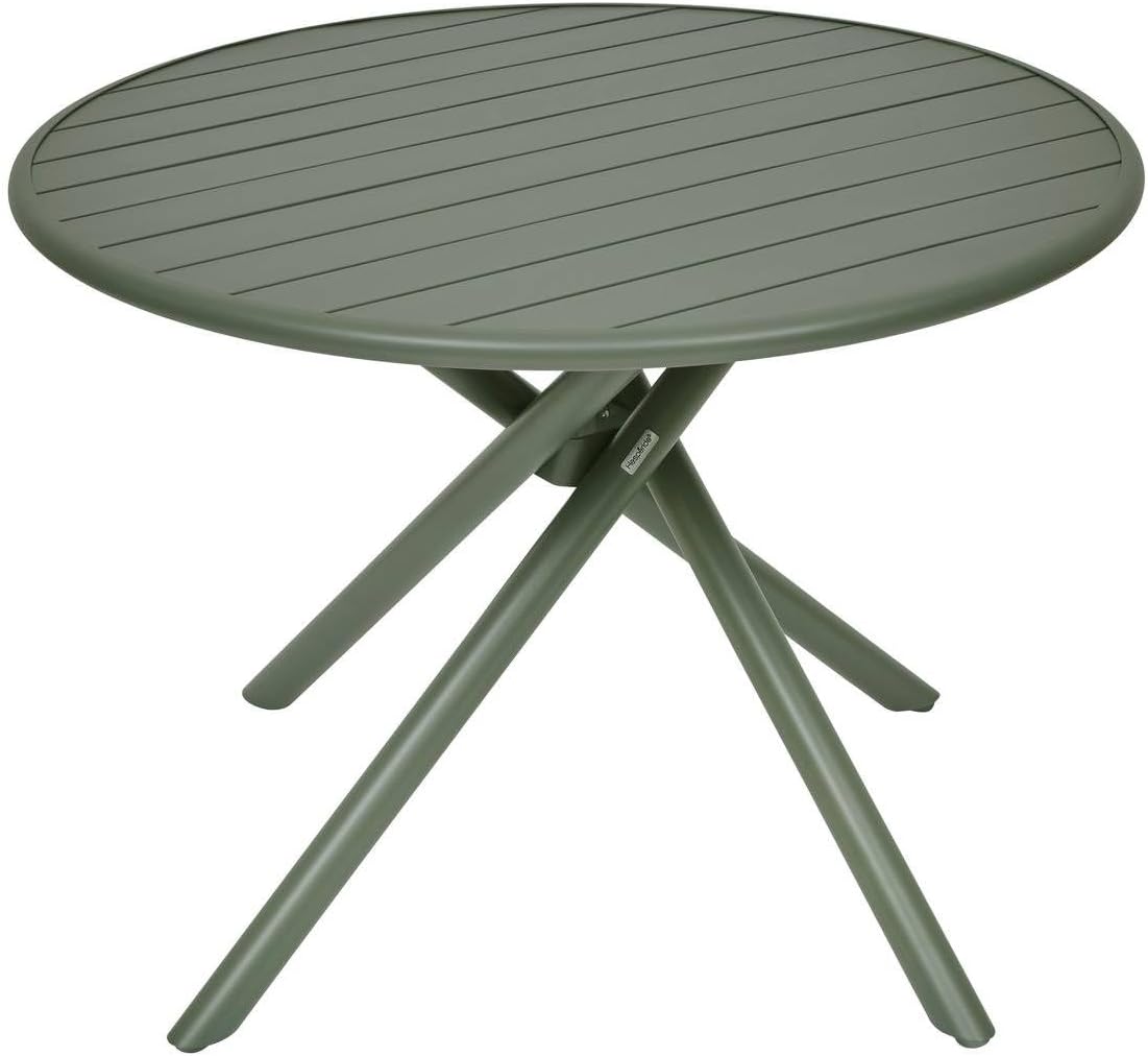 jardinito - Nebullia Table Jardin 4 places 105cm Vert Laurier