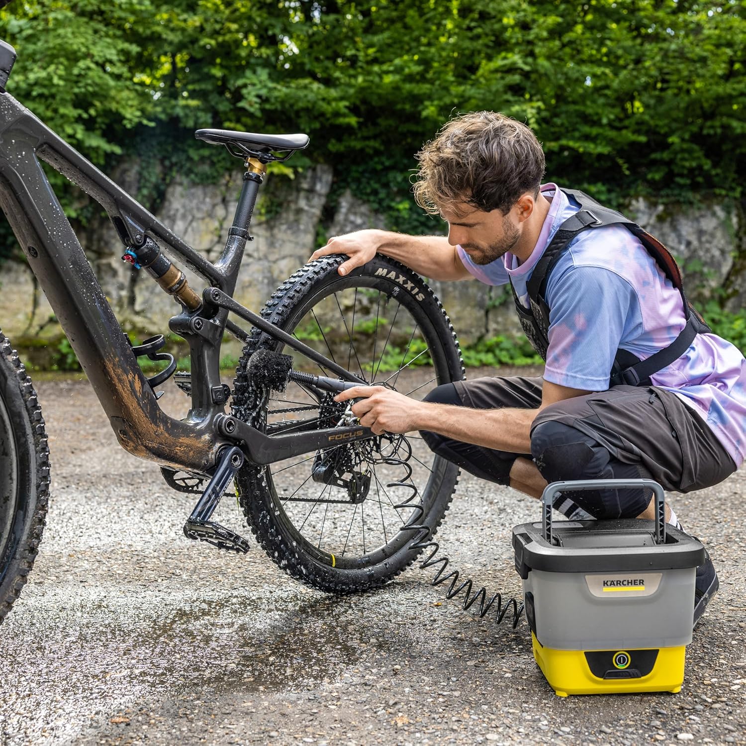 jardinito - OC 4 kit vélo - 3,1 kg - 8L, 2L/min, batterie Li-ion