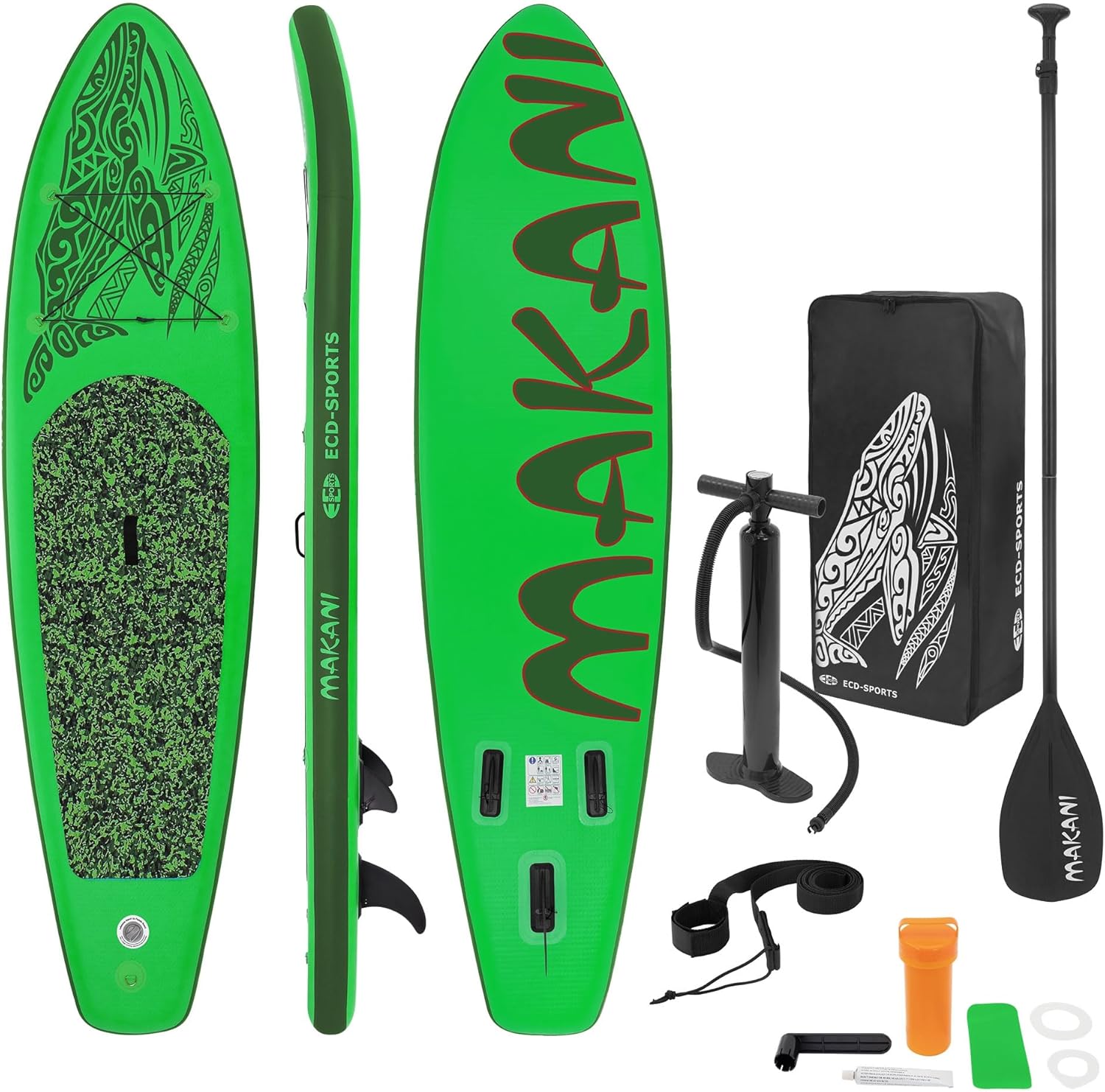 jardinito - planche stand up paddle - 305/308/320/380 cm - PVC, jusqu'à 150 kg, 10/15 cm d'épaisseur