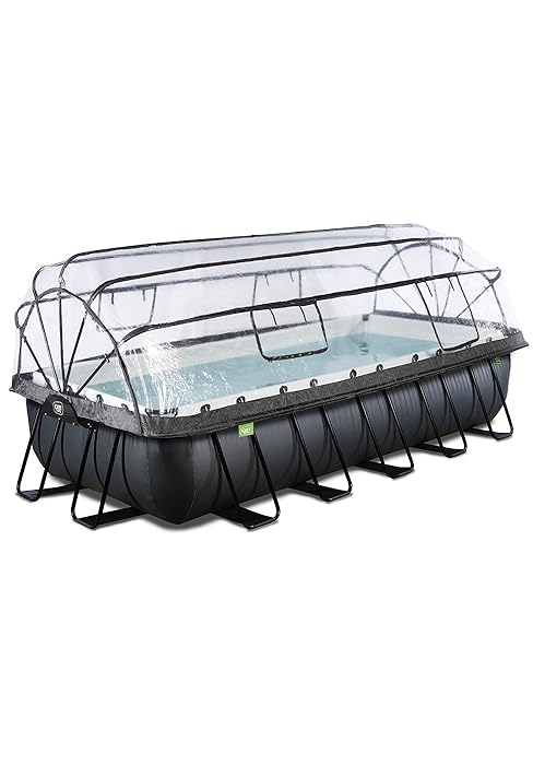 jardinito Piscine Black Leather avec dôme