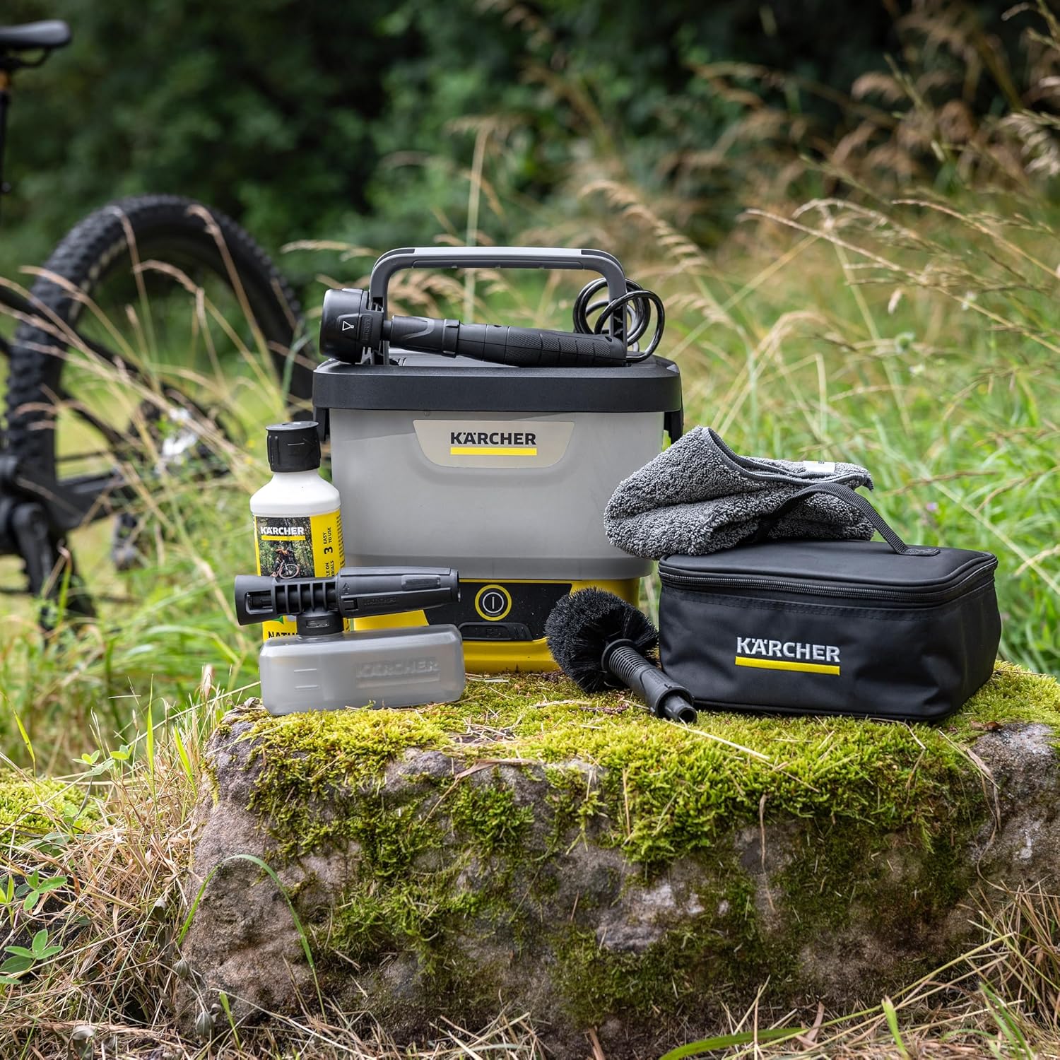 jardinito - OC 4 kit vélo - 3,1 kg - 8L, 2L/min, batterie Li-ion