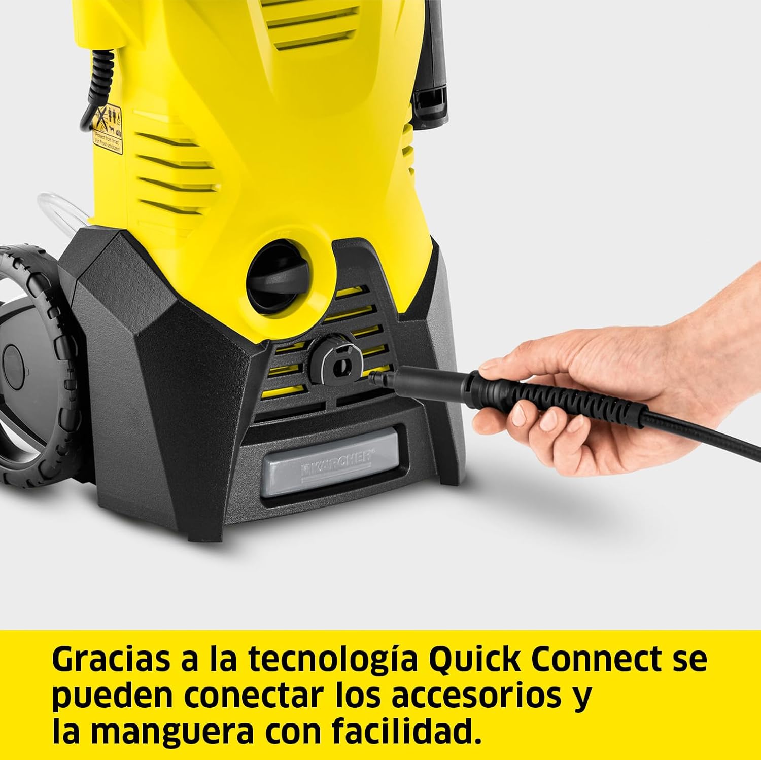 jardinito - K 3 - 25 m²/h, 120 bars, débit 380 l/h - pistolet & accessoires