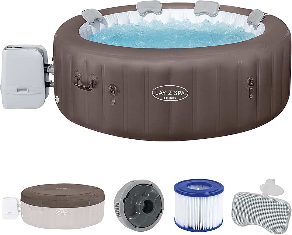 jardinito - spa Dominica - 196x196x71cm - hydrojet, appli mobile