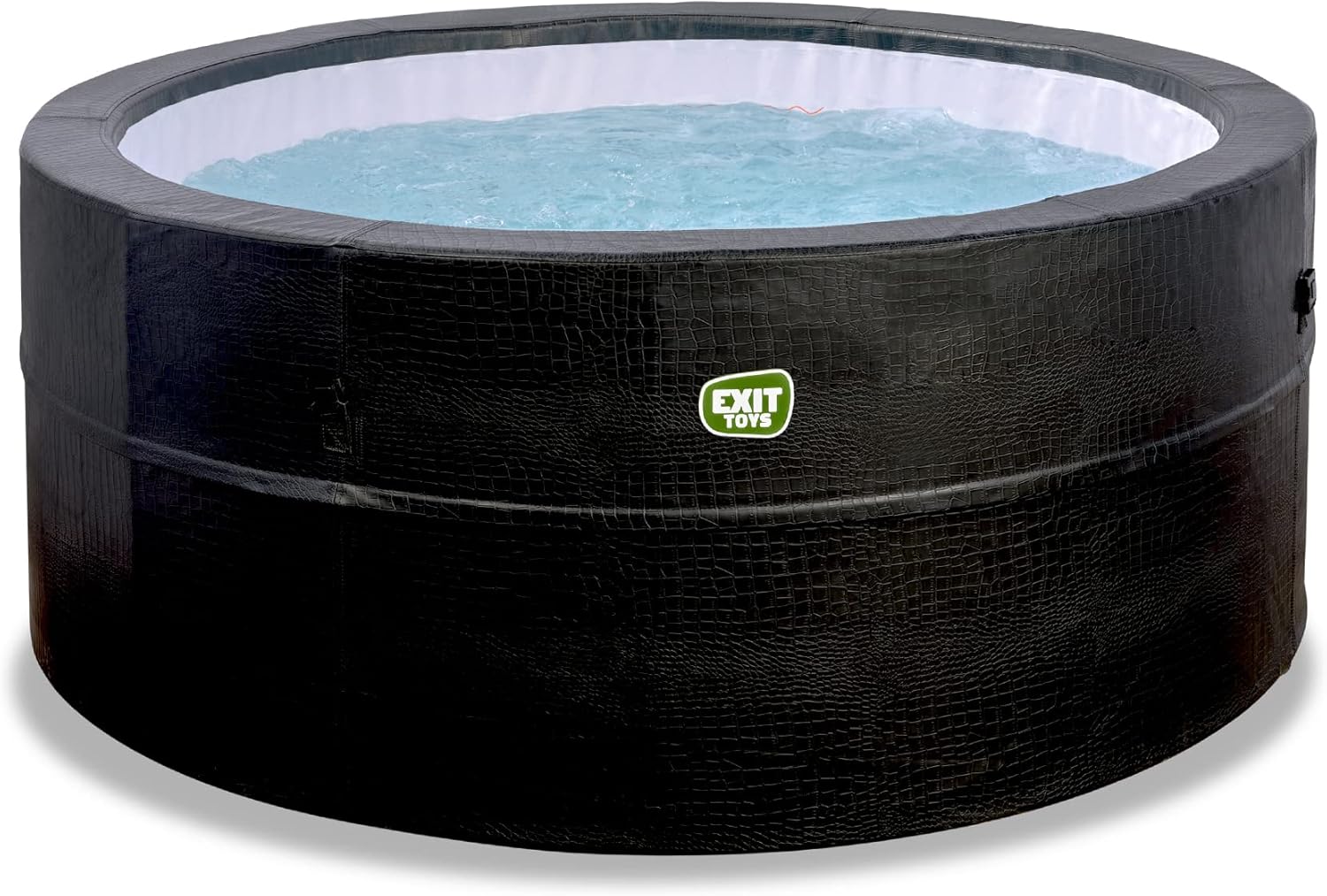 jardinito - Leather Premium Spa extérieur 184x73cm - 4 places, chauffage, 120 jets air