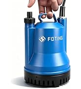 jardinito Pompe submersible 200 W jusqu'à 4000 l/h, hauteur de refoulement max. 5 m, profondeur d'immersion max 7 m, protection thermique ...