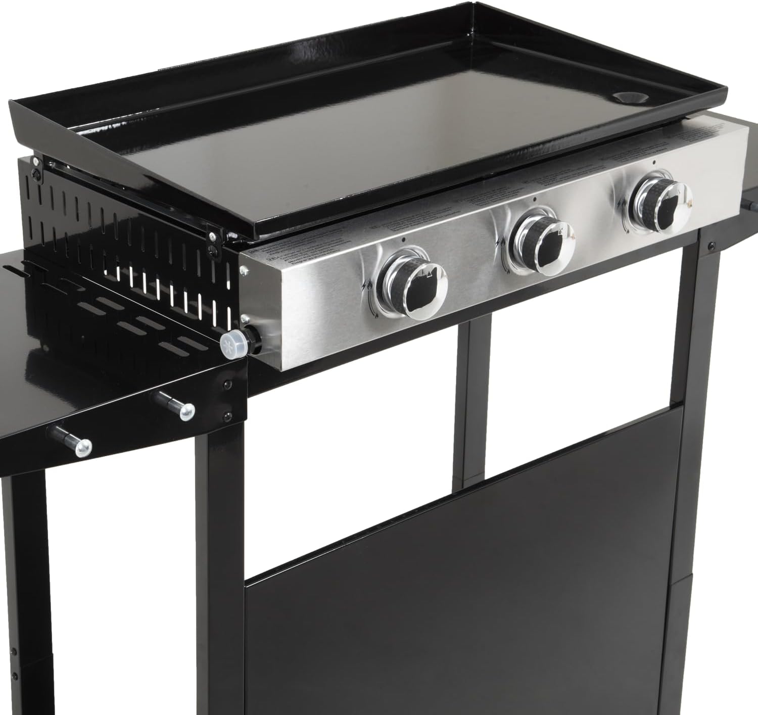 jardinito - Plancha Mérida sur chariot 3 brûleurs 6kW 74x33 cm