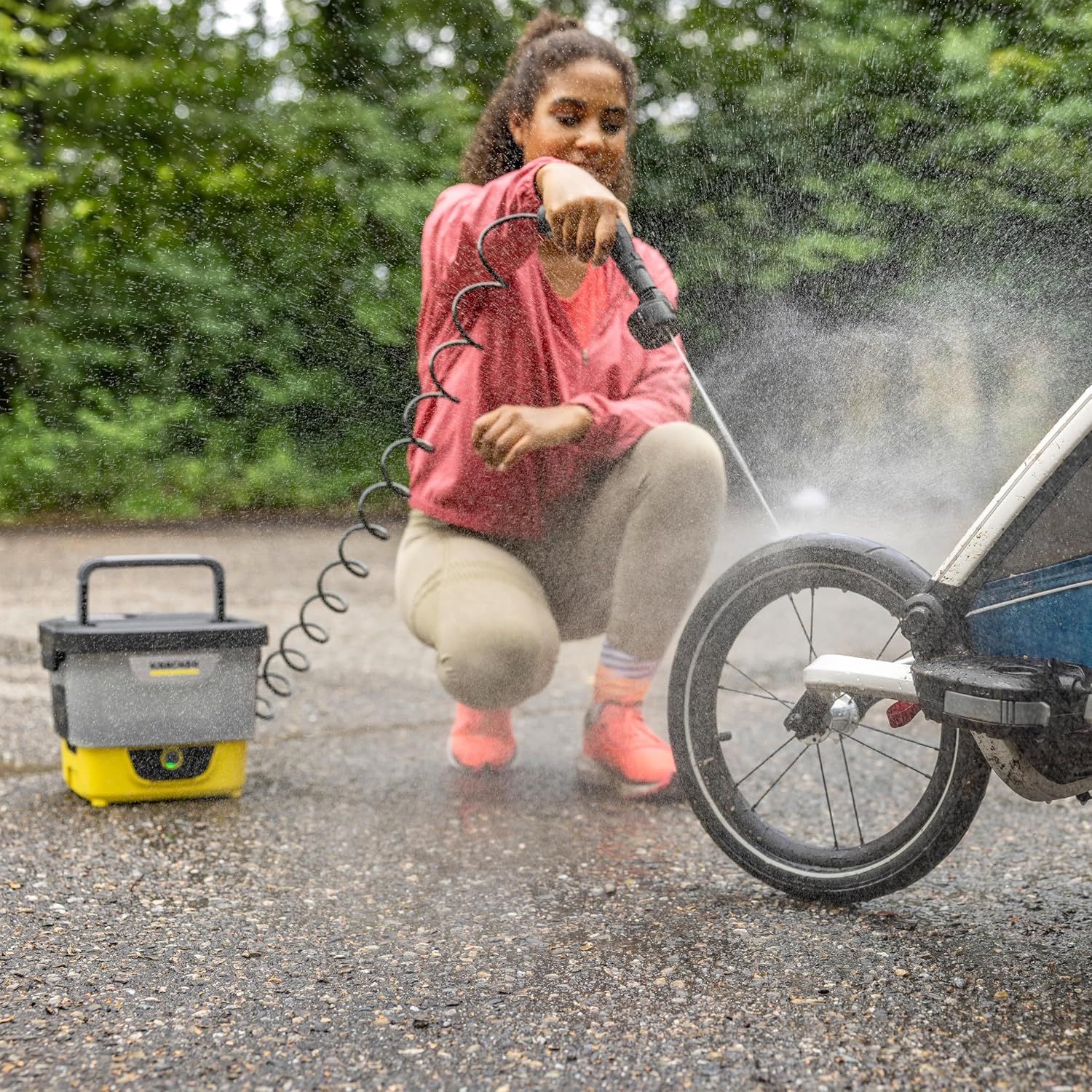 jardinito - OC 4 kit vélo - 3,1 kg - 8L, 2L/min, batterie Li-ion