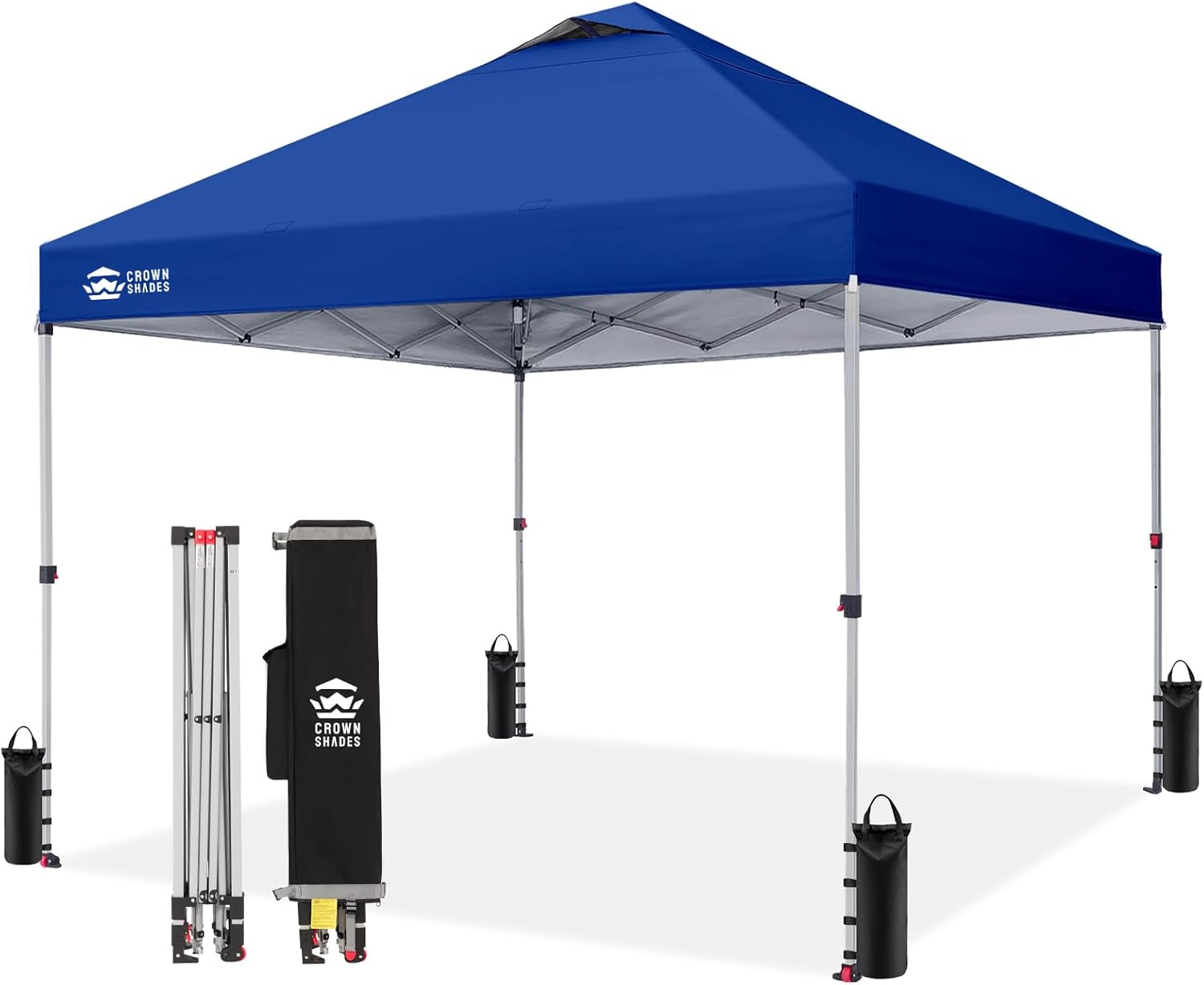jardinito - Tonnelle pliante 3x3m - imperméable, UPF 50+, sacs de sable