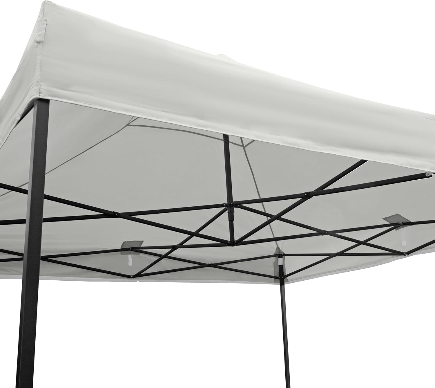 jardinito - Pop-up tonnelle série 3x3m - blanche, 100% imperméable