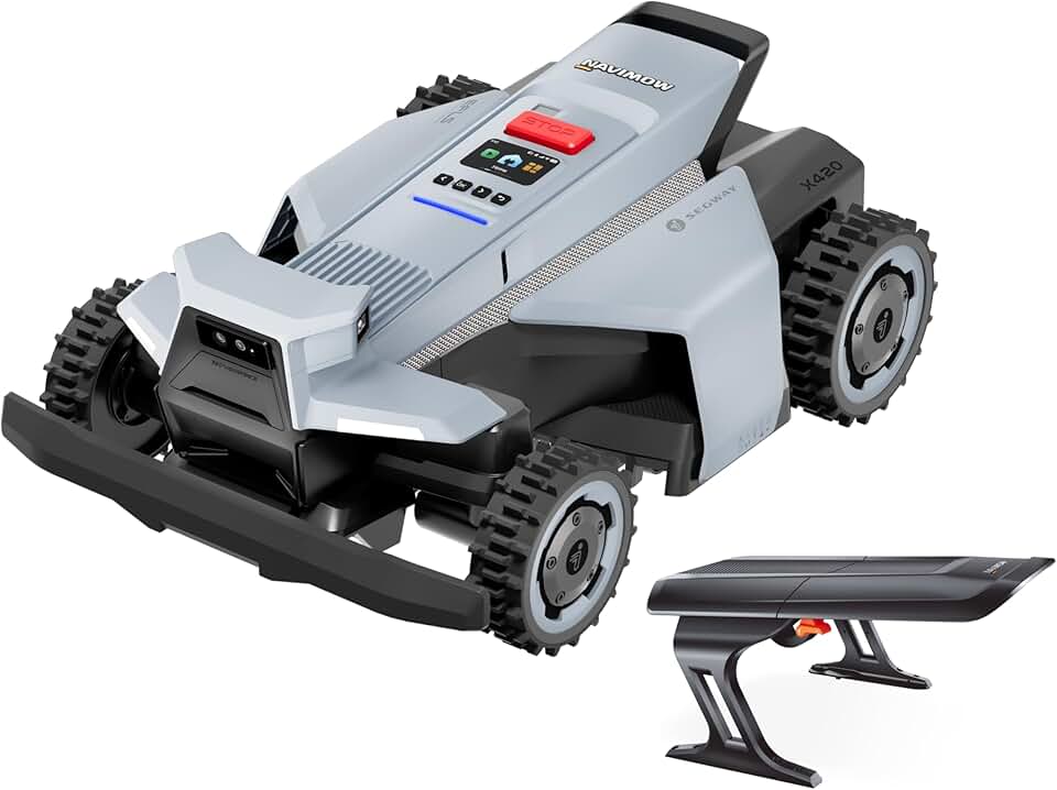 Segway - jardinito X420 - robot tondeuse 4x4, pente 84%, 2000 m², X420