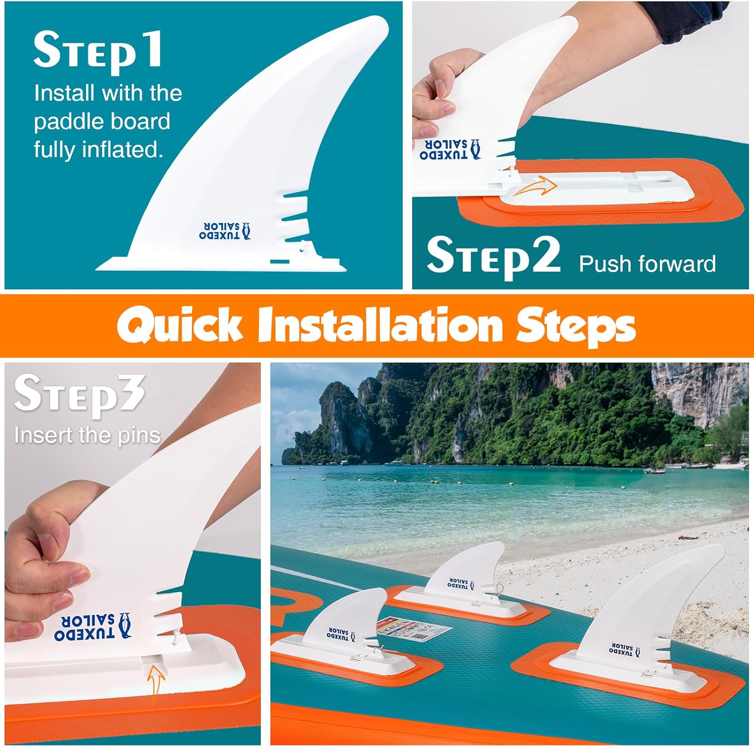 jardinito Paddle Gonflable Adulte, Planche de Stand Up Paddle Gonflable, Sup Paddle Board Gonflable avec Accessoires Complets, Planche de Surf Paddle
