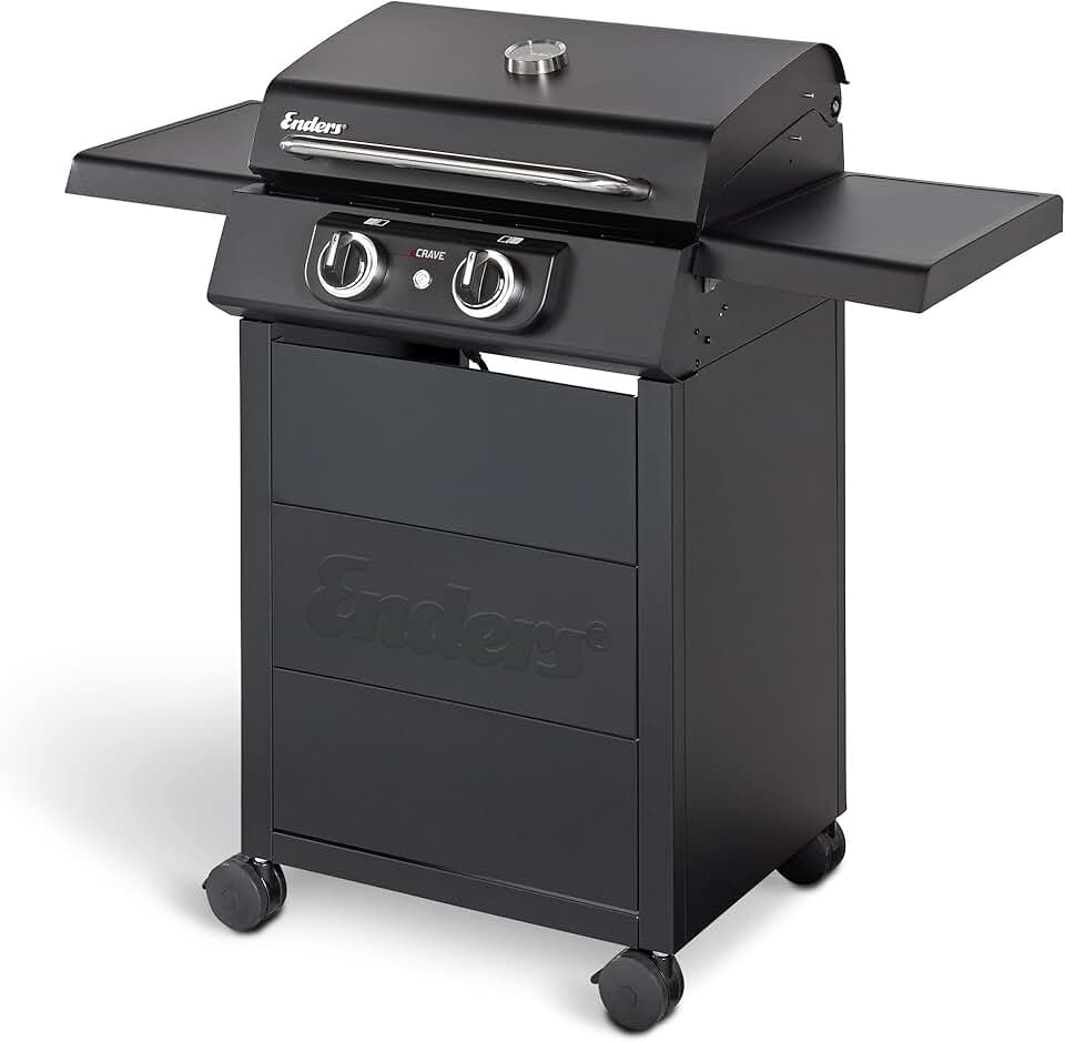 jardinito - barbecue électrique eCRAVE 2 - fonte, 2 éléments, rangement