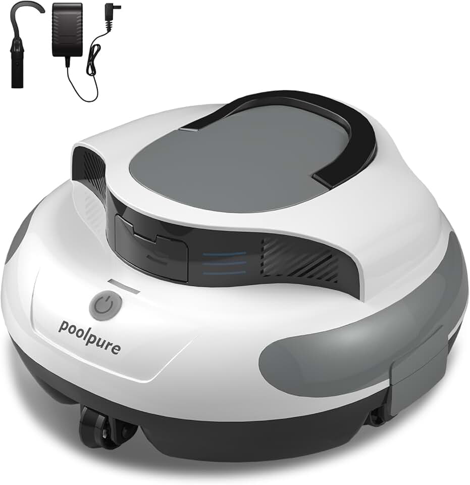 jardinito - Robot piscine sans fil, 100min, 5000mAh, 90m², 2026