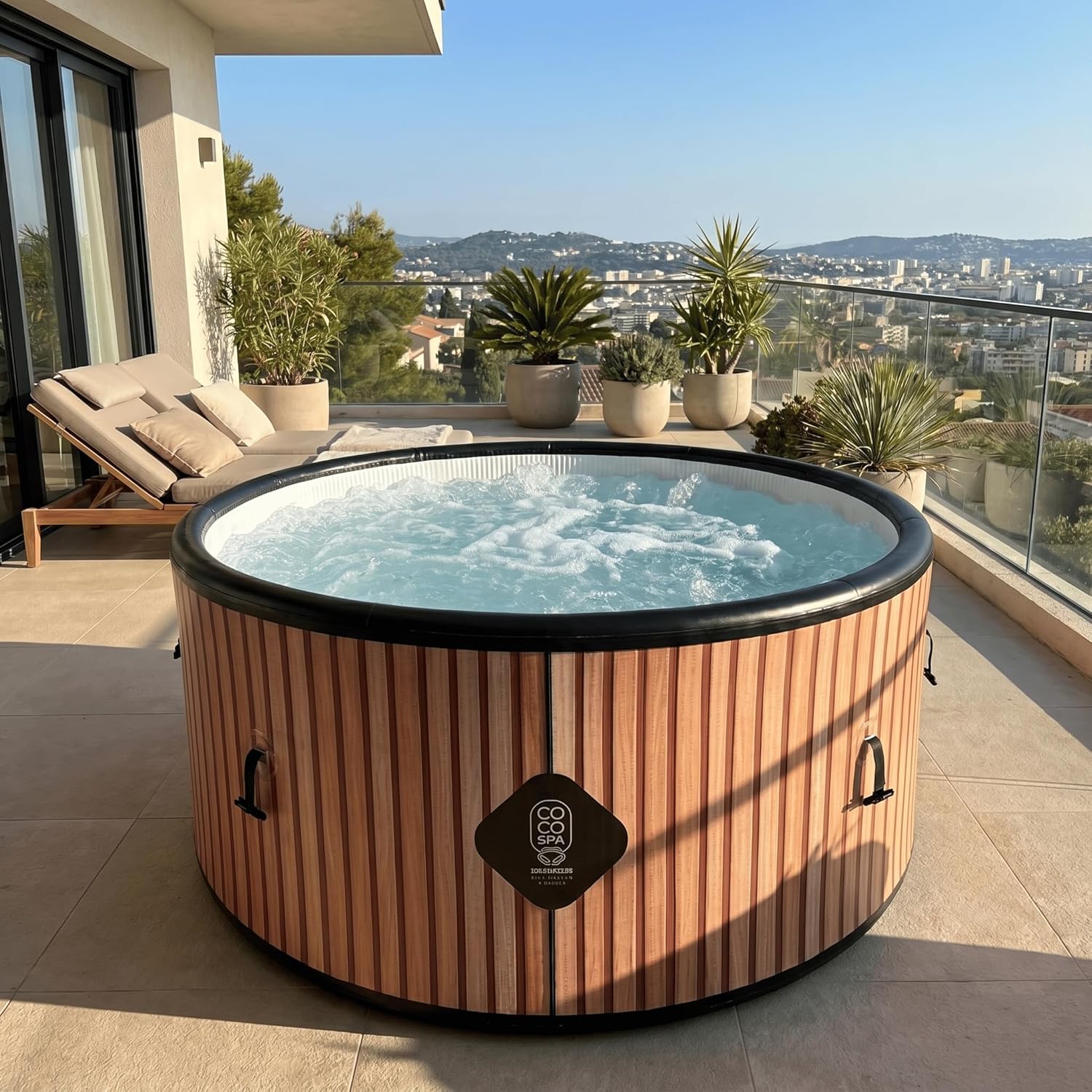 jardinito - Rio Spa - 150 cm, 800 L - 140 jets, 2-4 pers., 2240 W