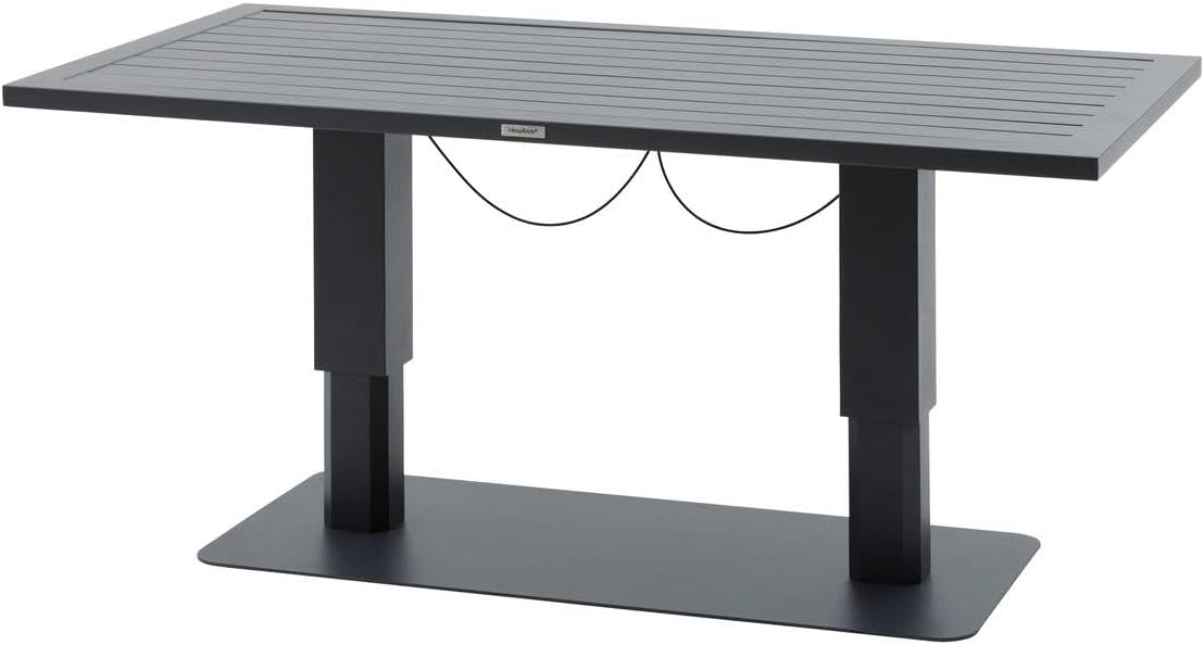 jardinito - Salimia - 150x80 cm - table relevable, alu anticorrosion
