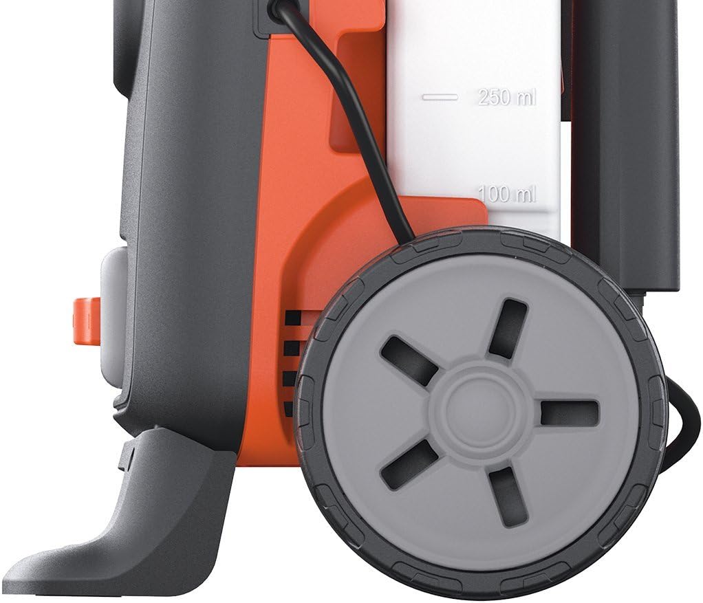 jardinito Nettoyeur Haute Pression BXPW1600PE avec Patio Cleaner et Brosse Fixe (1600 W, 125 Bar, 420 l/h)