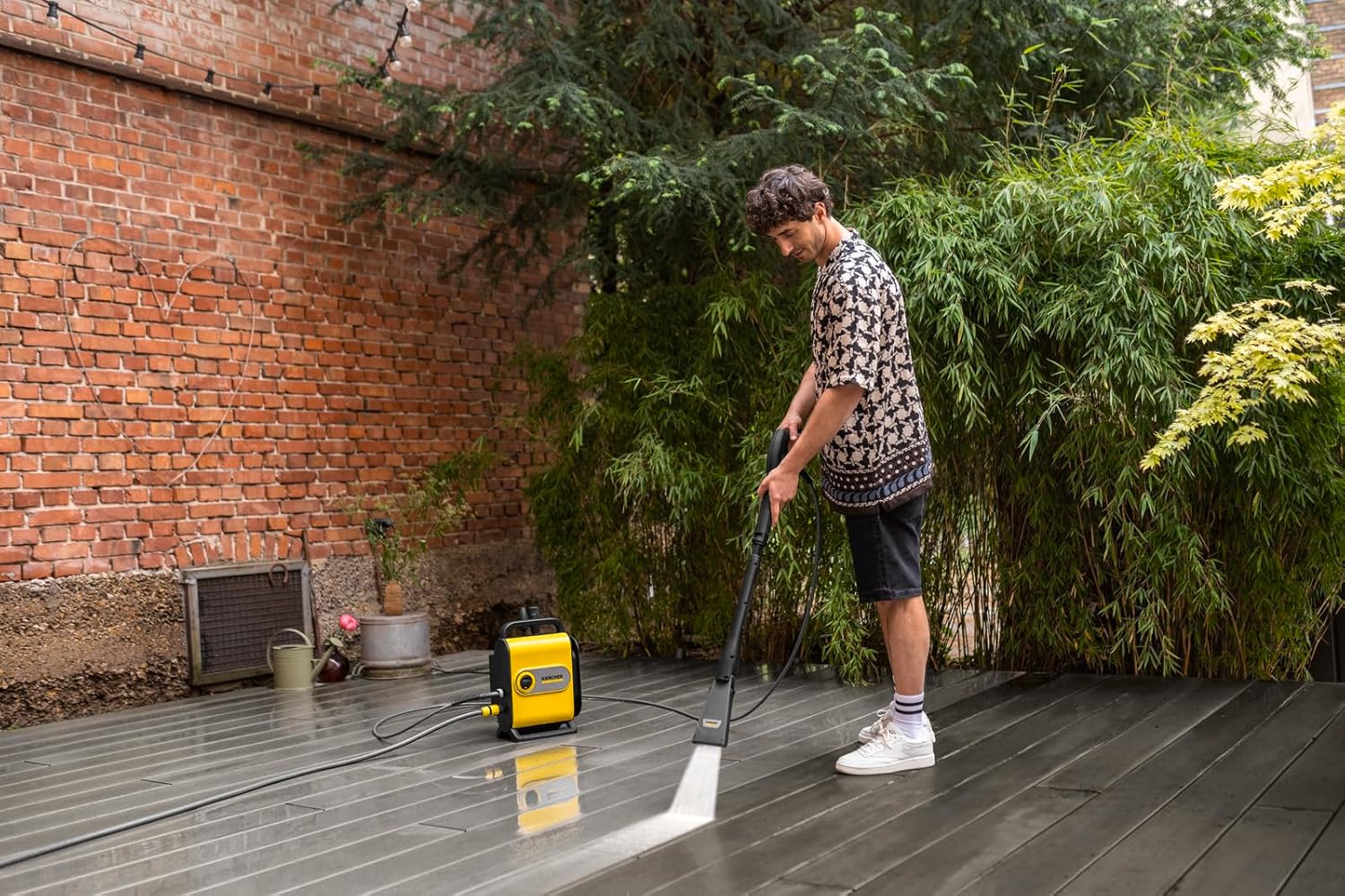 jardinito - Silent eco!Booster - 130 bar, 420 l/h - Nettoyage silencieux