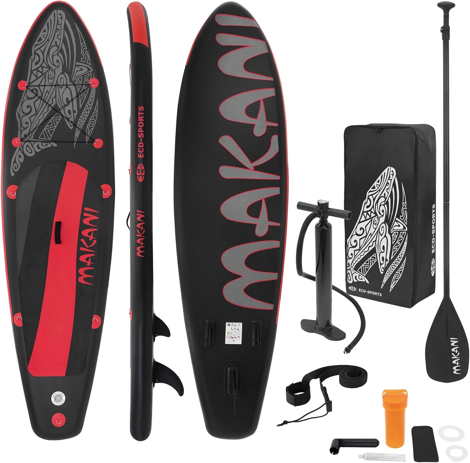 jardinito - Stand Up Paddle Board - 305/308/320/380 cm - PVC, 120/150 kg, 10/15 cm d'épaisseur