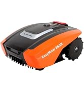 jardinito Robot Tondeuse Easymow 260B pour Jardins jusqu'à 260m². Noir/Orange