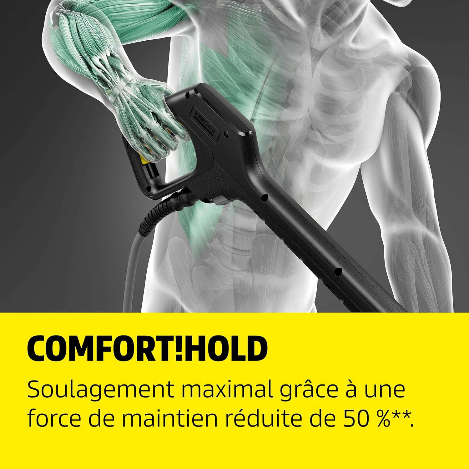 jardinito - K 5 Comfort Premium - 145 bar, 500 l/h, 40m²/h, tuyau flexible