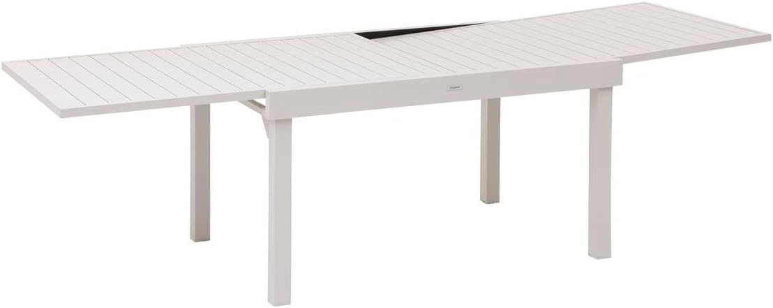jardinito - Piazza Extensible - 220/320x100cm - 10 places, aluminium epoxy