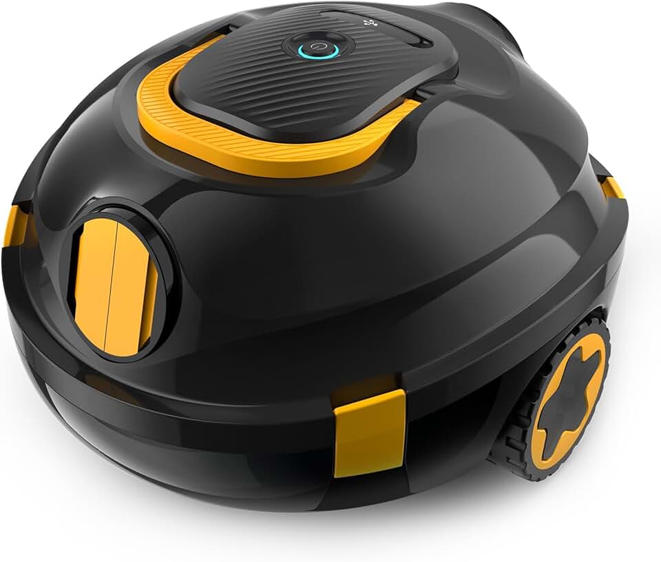 jardinito - Robot piscine sans fil - 120min autonomie, 110㎡, léger, puissant