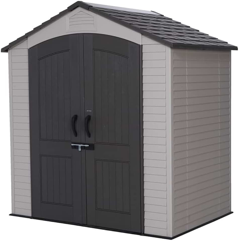 jardinito - Abri de jardin série Tan - 132,7x204,4x227,9 cm - robuste, spacieux