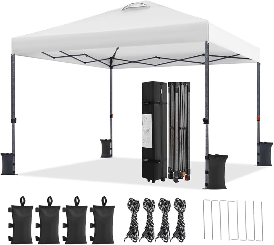 jardinito - tonnelle pliante 3x3 m - imperméable, sac de transport