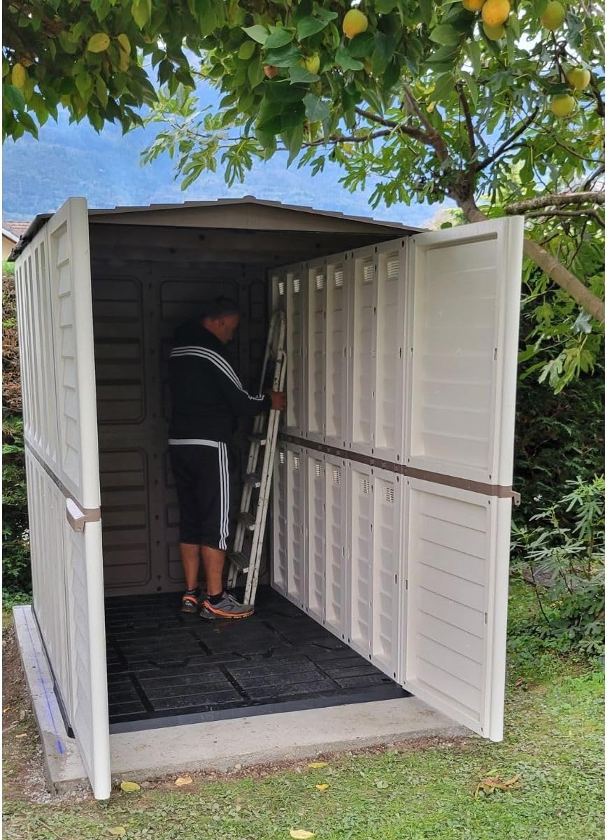 jardinito - Abri de Jardin XL 3,14m², double paroi, anti-UV, 5500L