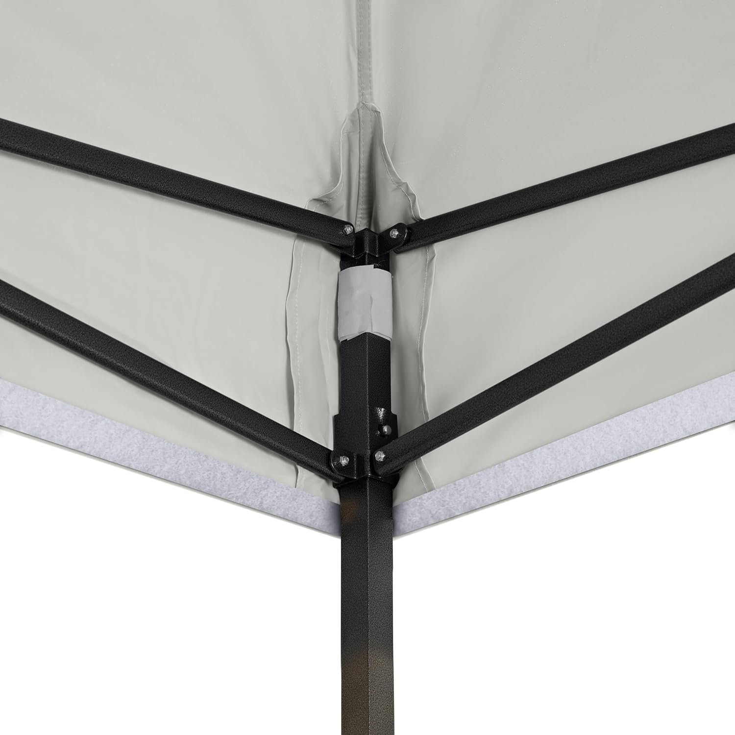 jardinito - Pop-up tonnelle série 3x3m - blanche, 100% imperméable