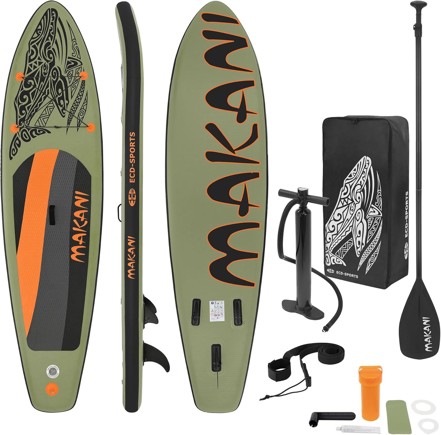 jardinito - Stand Up Paddle Série - 305/308/320/380 cm - PVC, 120/150 kg, épaisseur 10/15 cm, sac, pompe