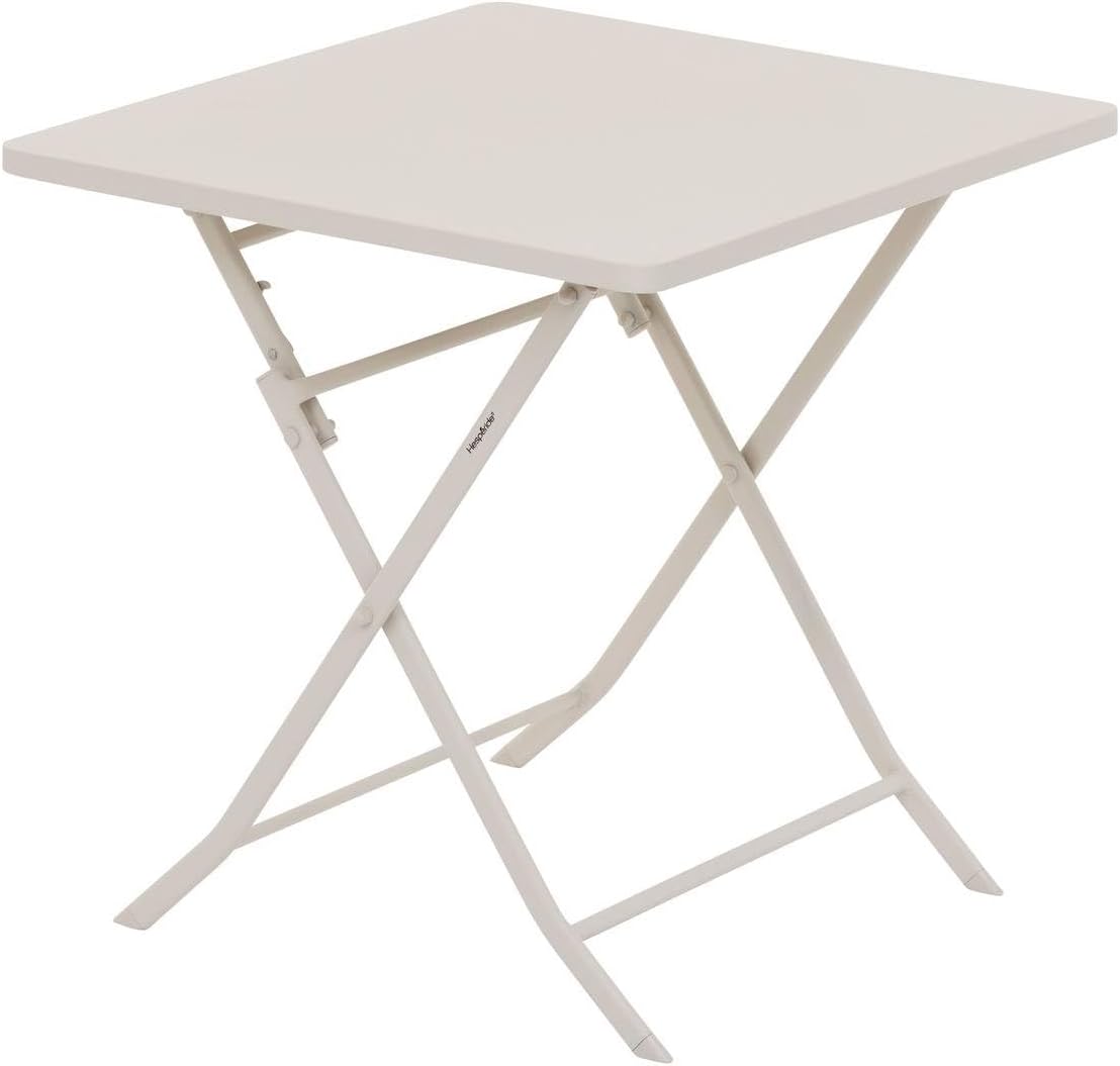 jardinito - Greensboro - 2 places - Table carrée pliante acier époxy renforcé